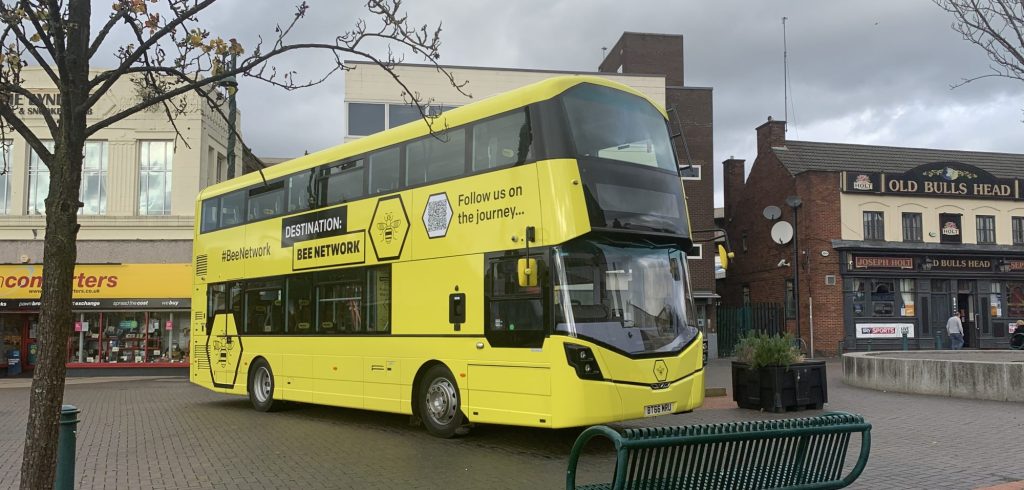 £2 million development to the Bee Network Bus - Credit: Francis Bakrer