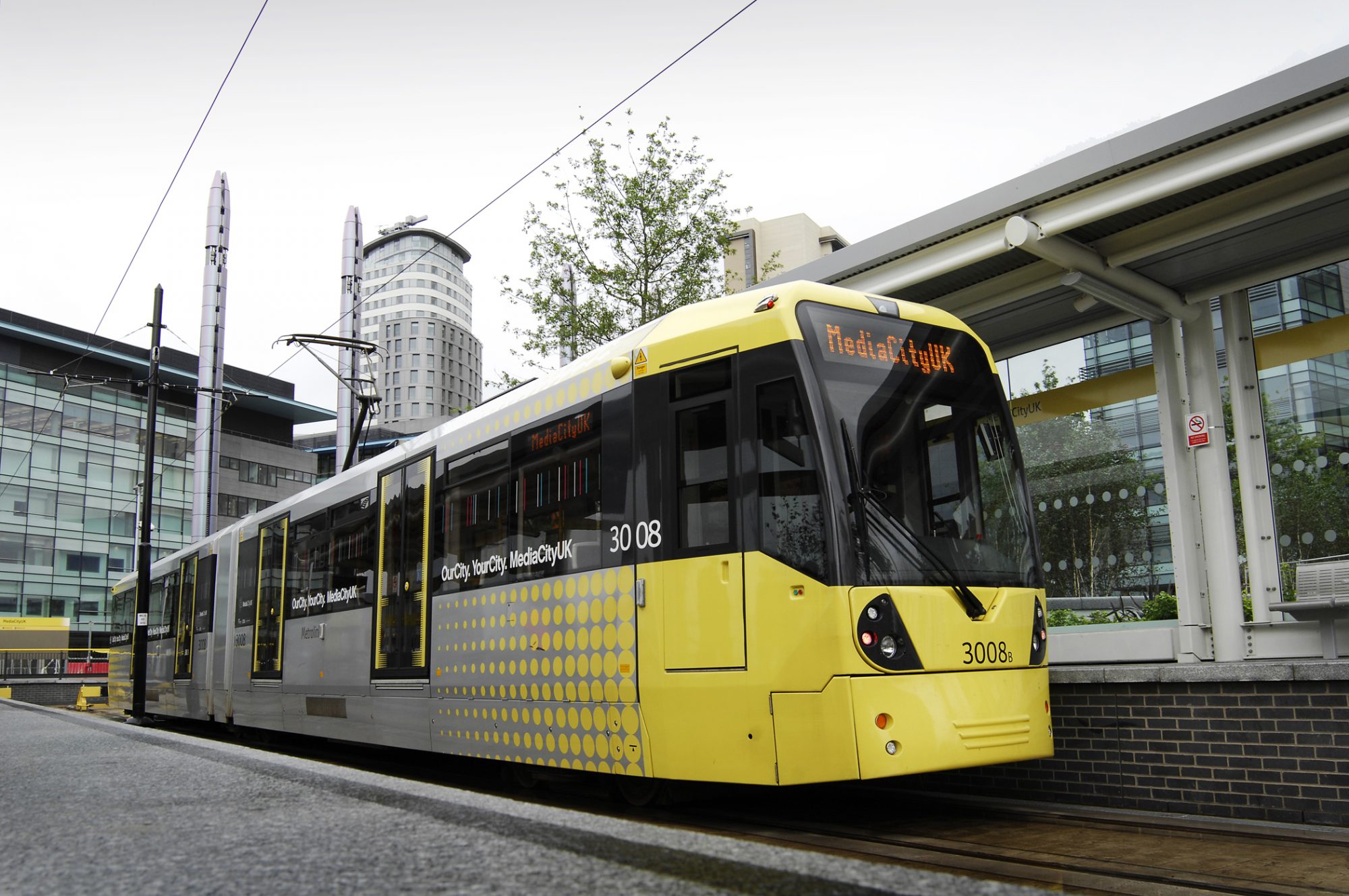 Tram travel across Salford expected to be affected this weekend