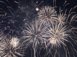 Fireworks, Free public domain CC0 photo.