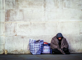 Garry Knight - Homeless by a Wall