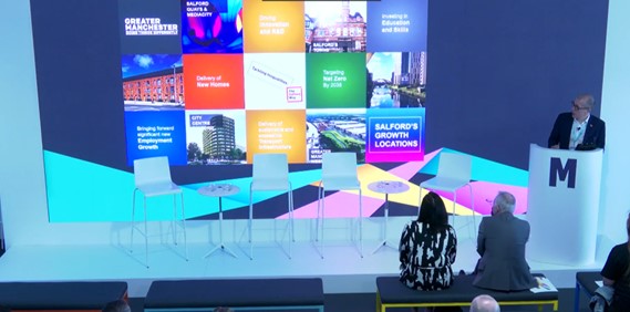 Screenshot from MIPIM live event via https://vimeo.com/805132162