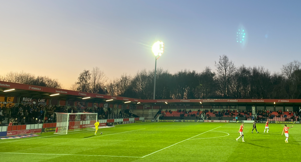 Salford vs Hartlepool Under the Lights - via Alfie Mulligan