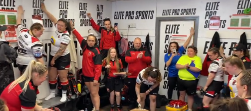 Red devils women po0st match (Salford Red devils twitter)