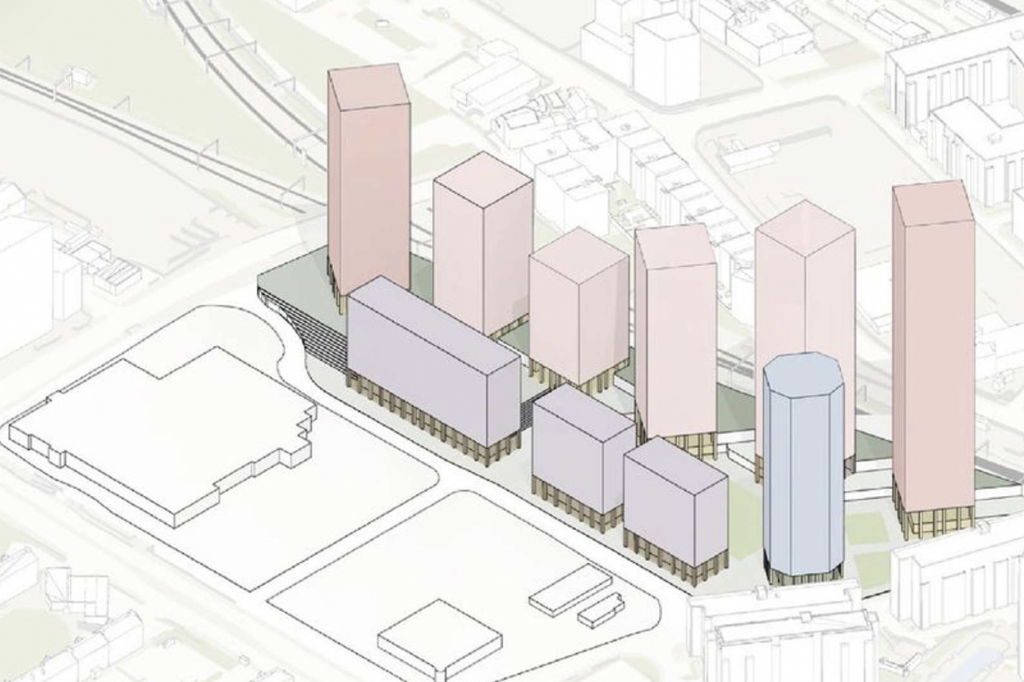 What the redevelopment could look like. Credit: Henley Investment Management.