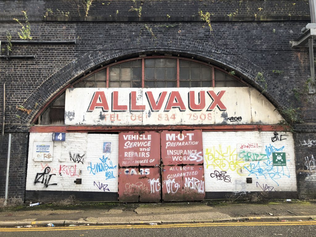 One of the disused arches on Norton Street. Credit: Harry Warner