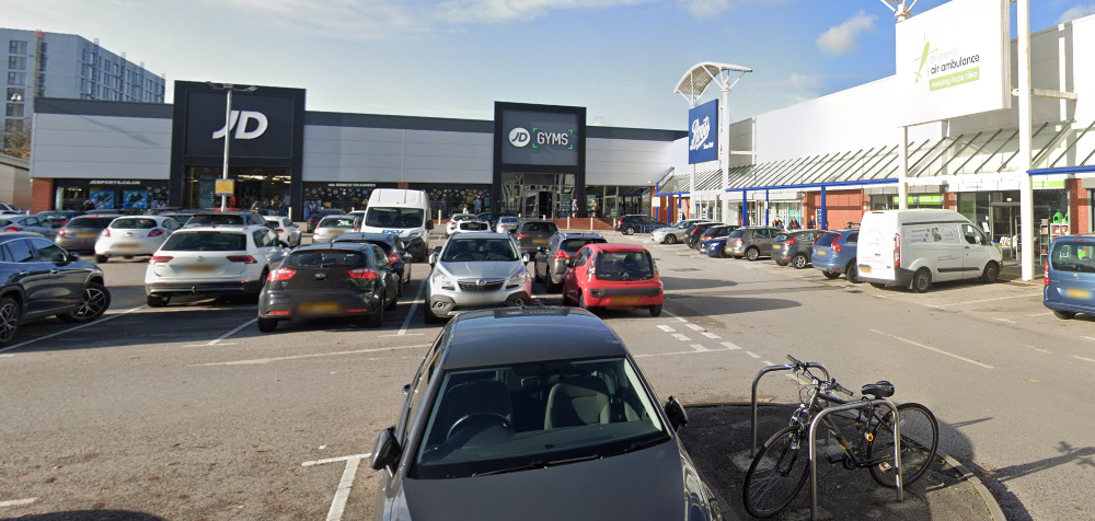 Regent Retail park (Google maps)