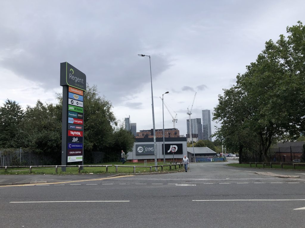 Regent Retail Park. Credit: Harry Warner