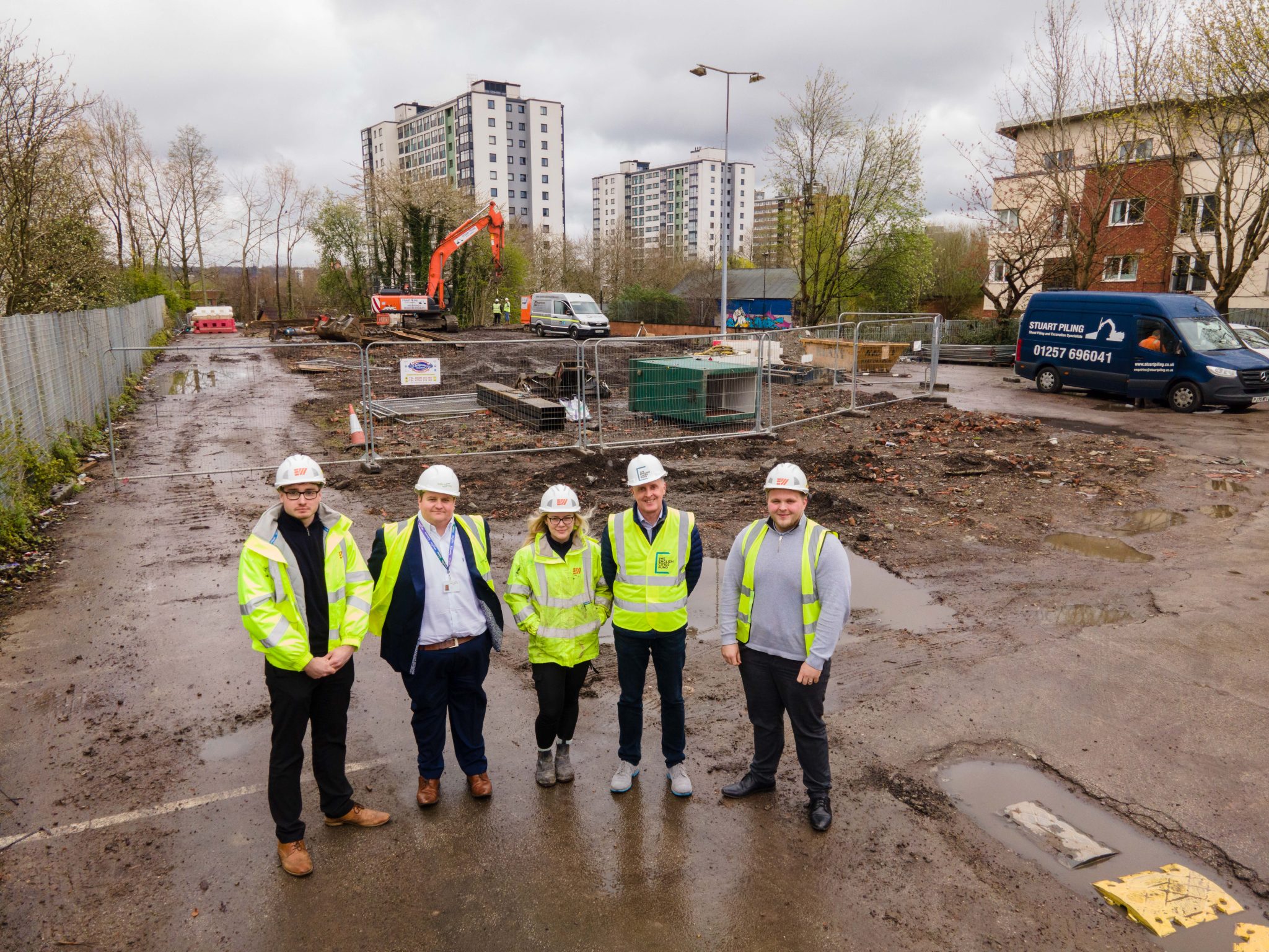 Work begins on 100 new homes in Salford as part of a £2.5bn plan ...