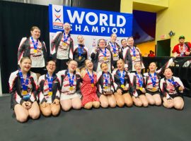 “It’s just incredible” – Salford special abilities cheerleading team take home the gold for England