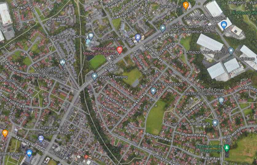 Group in Little Hulton reportedly seen 'fighting with knives'