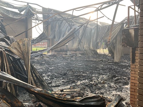 Investigation launched over 'suspicious' fire at Clarendon Leisure Centre