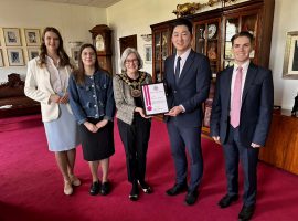 Young volunteer group receive Salford Citizen Award