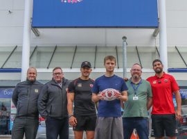 Cancer Research UK to attend Salford Red Devils match