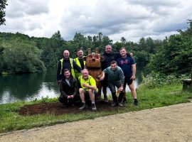 Nine sculptures reinstalled in Clifton Country Park