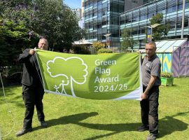 MediaCity given prestigious Green Flag Award