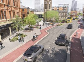 A contract worth nearly £4 million awarded to transform Chapel Street and New Bailey - via Salford City Council