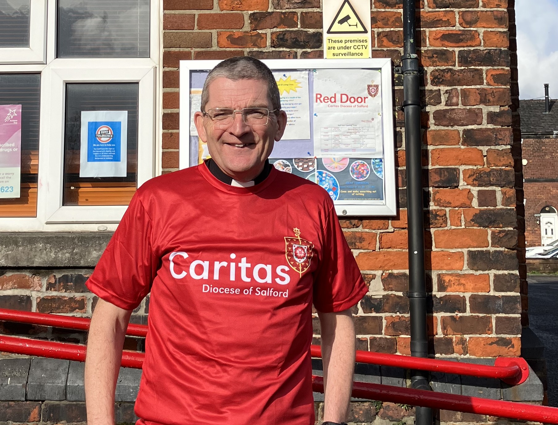 Parish priest taking on over 900km run for Salford charity