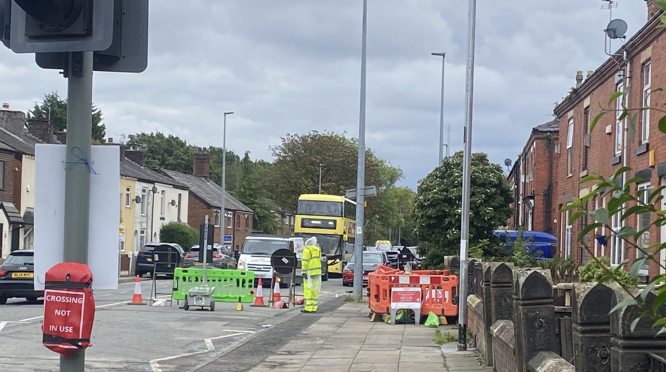 Peace is restored in Walkden following traffic chaos