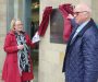 Salford Quays mosaics unveiled by brother of Sir Bobby Charlton