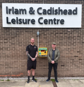 Irlam defibrillators