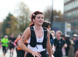 Salford student raises more than £500 for Prostate Cancer UK running the half marathon