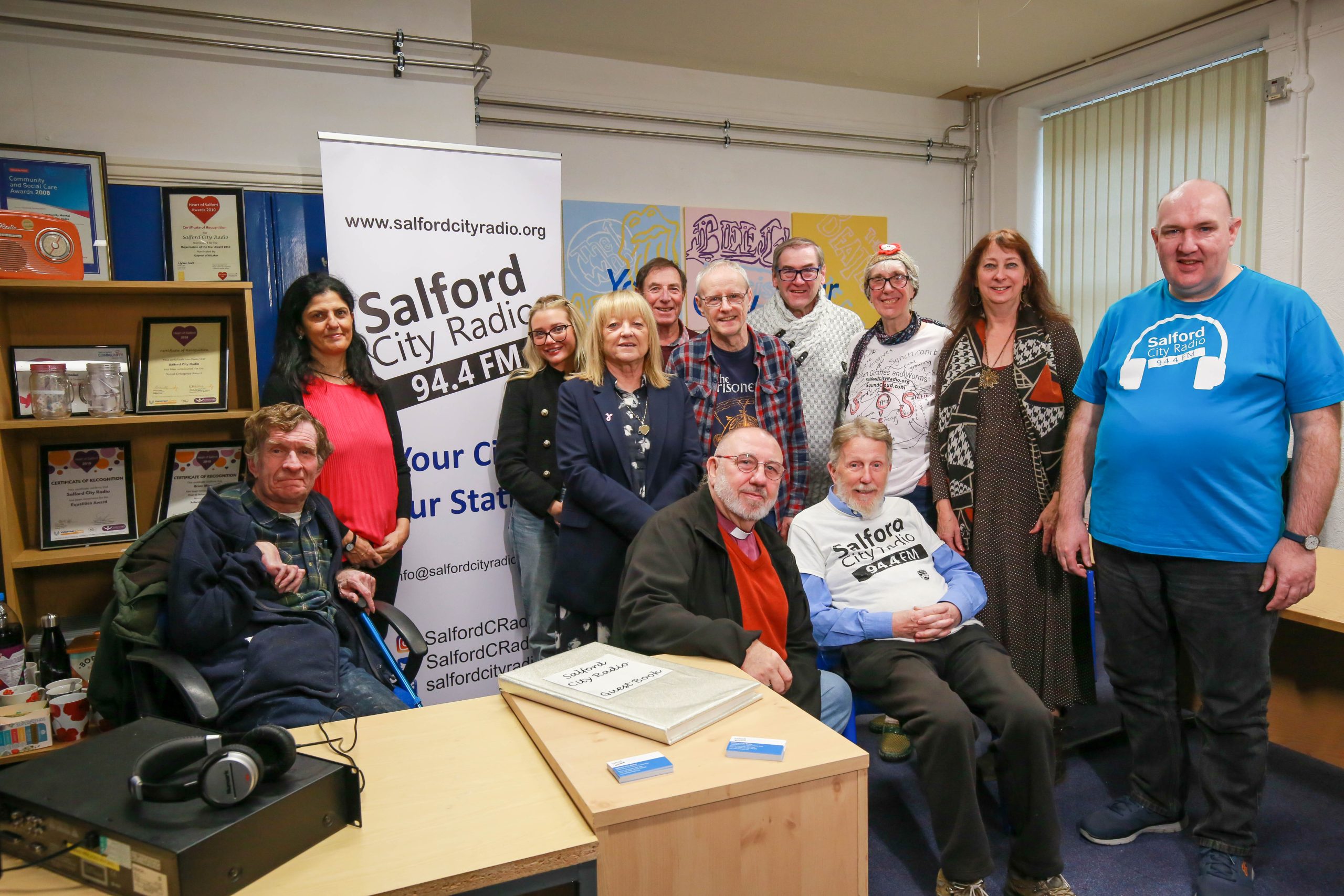 “This station keeps me going"- Campaign launched to save Salford City Radio