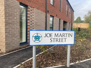 Road named after conservation officer Joe Martin