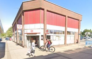 Post Office based on Rossall Way - Google Map 