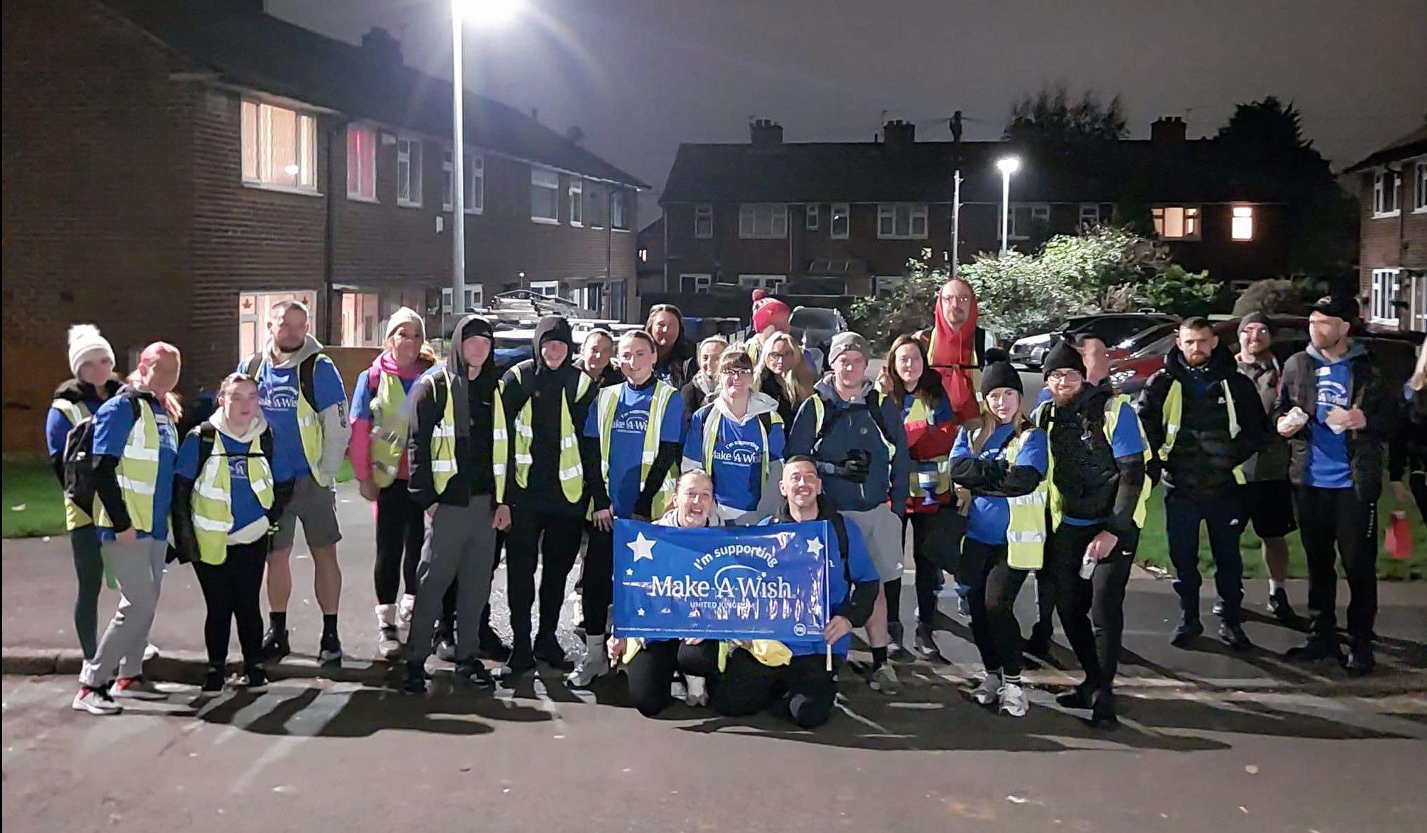 Eliza's Army walk 40-miles from Little Hulton to Blackpool Pier for Make-A-Wish