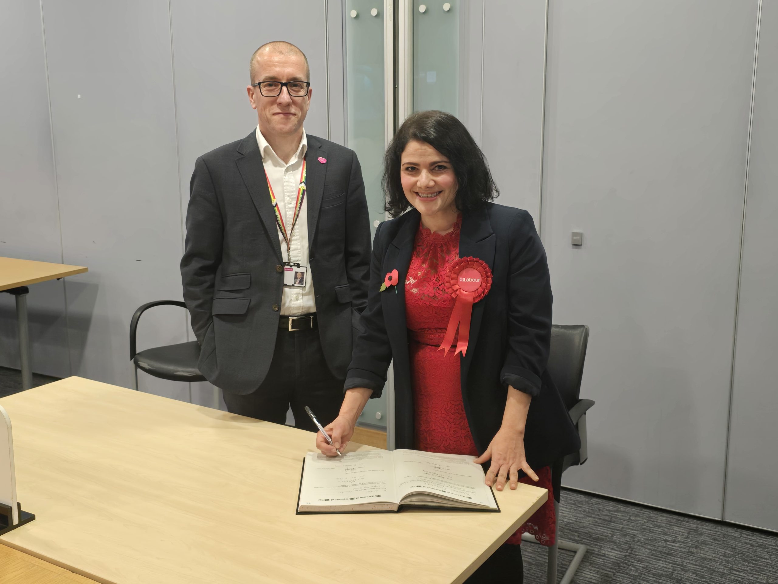 "I am honoured and humbled" - Eccles Labour Councillor speaks after by-election victory