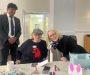 Residents at Salford care home enjoy MP visit for UK Parliament Week