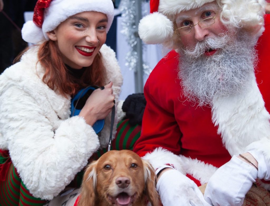 Santa Paws event in the New Bailey provided by SolidGround