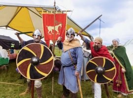 Viking Age re-enactment
Credit: Ydalir Vikings