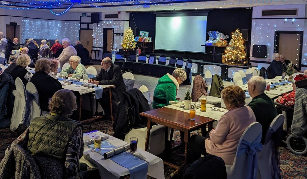 Pensioner's Party in Irlam, Salford