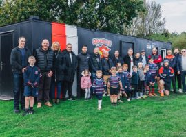 Salford Rooster Rugby Club donated - provided by Chairman, Dave Campbell