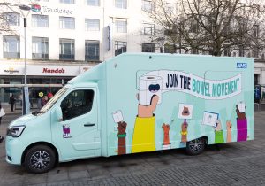 Look out for “This Van Can”, the latest bowel cancer awareness roadshow from the NHS, as it travels around Greater Manchester - NHS GMCA