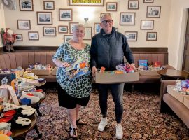 Boothstown pub's Christmas toy drive is a success once again