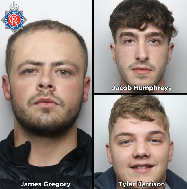 Three men sentenced to over 29 years for shooting in Little Hulton last year