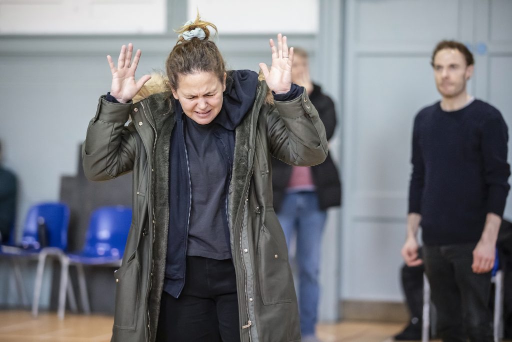 The Girl on the Train Rehearsal - Lowry