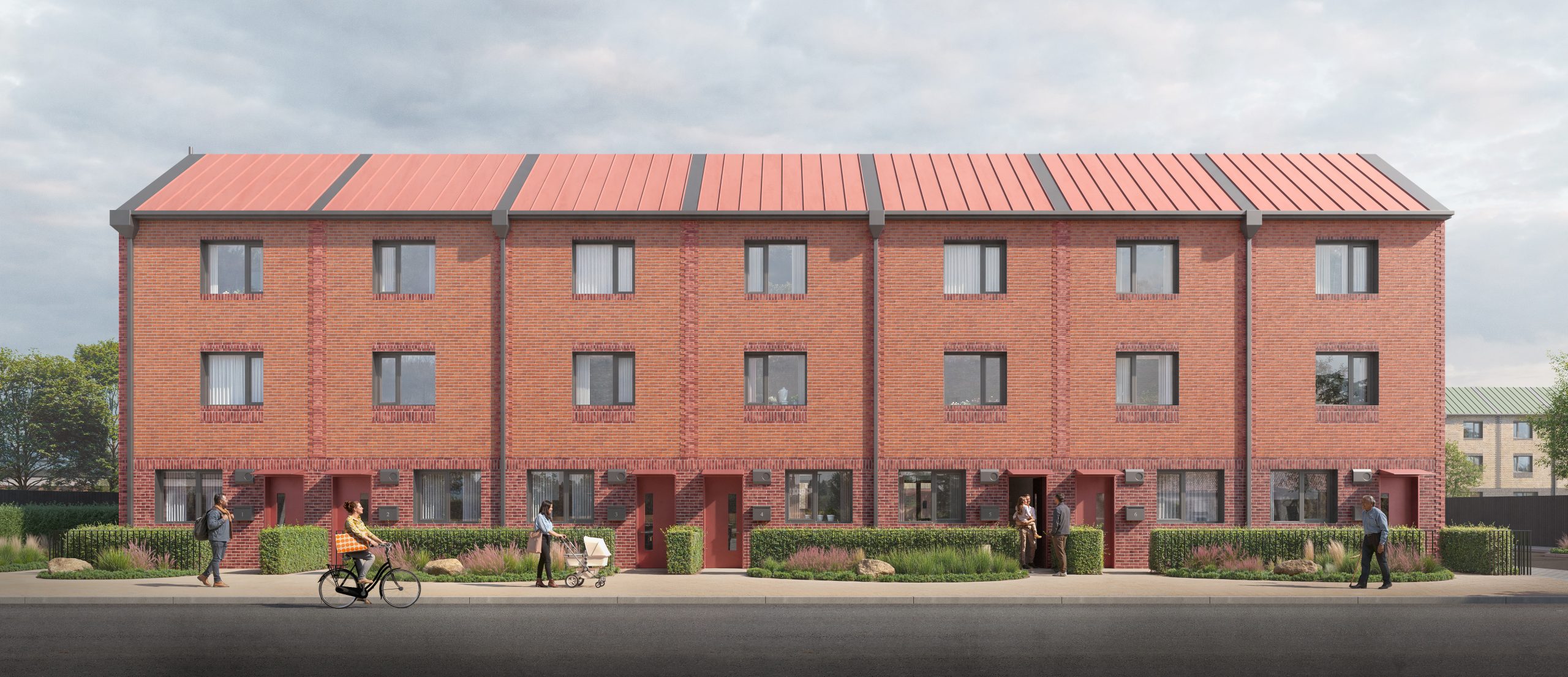 Plans submitted for 42 affordable and sustainable homes in Salford