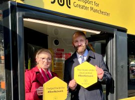 Salford MP celebrates historic moment as bus network comes under public control