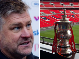 Karl Robinson FA Cup Manchester City