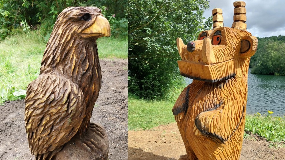 Fairytale wooden sculptures stolen from Clifton Park for second time in a year