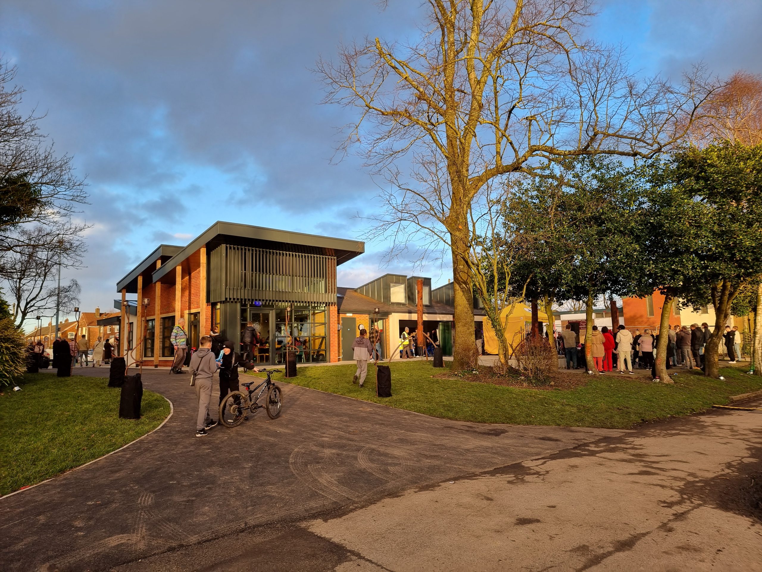 New ultra-low carbon £950,000 community building in Little Hulton has opened its doors