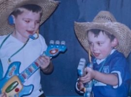 Leon and Jacob as children at Christ the King Nursery (Leon Horrocks, 2025)