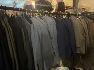 Suits available in the Salford prom wear shop (Fiona May-Swanson)