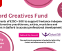 Salford creatives entitled to apply for up to £500 in funding from new scheme