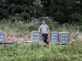 Photo from Dan and the bees