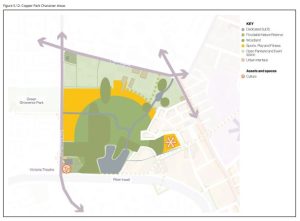 Map of planned new Salford park (Salford City Council, 2025).