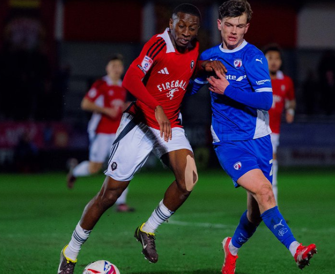 Salford City face Grimsby Town - Salford City